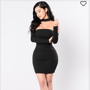 Fashion Nova Black Dress